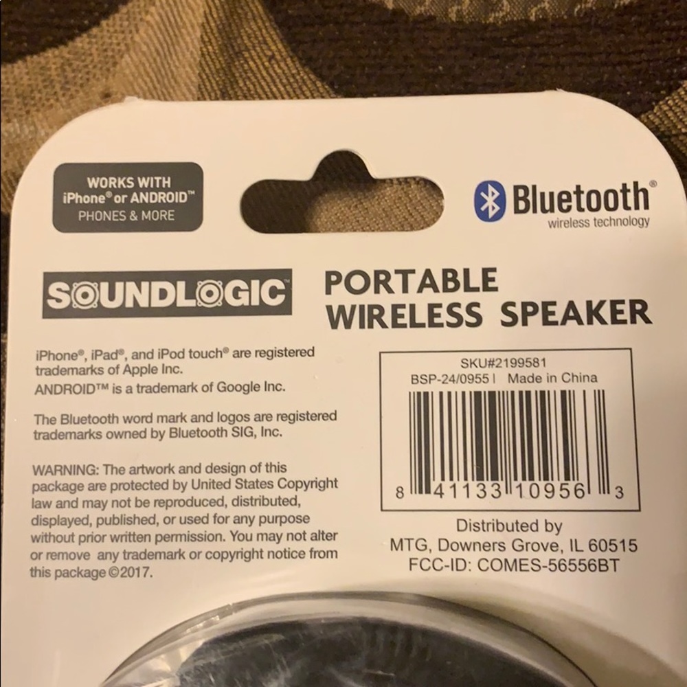 Portable Wireless Speaker - Picture 3 of 3